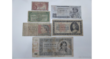 bankovky z r. 1953