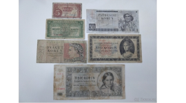 bankovky z r. 1953